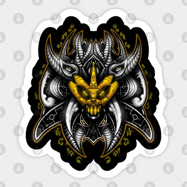 DESTROYER Sticker by Umbral Lunacy